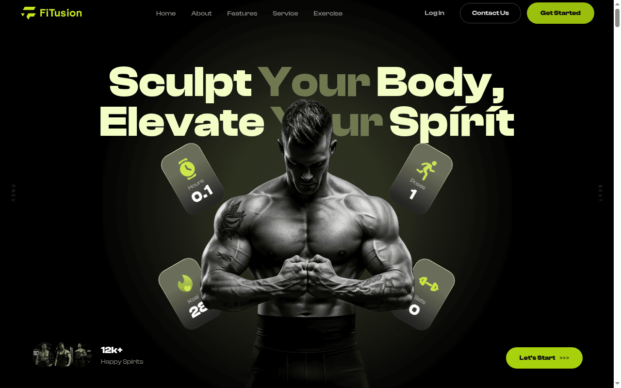 Fitusion — Athletics & Fitness Platform